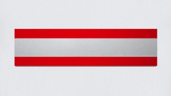 2010_4RedSilverRed_AcrylEloxAlu_20x80cm_FTG_Russ_180aa