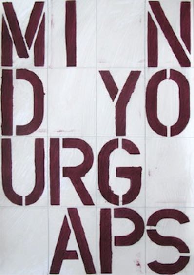 2019_BP05_Mi nd YourG aps_AcrylGraphit_42x29.7cm_180a
